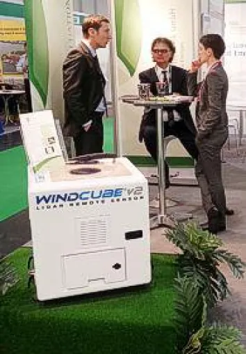 EWEA 2013: BBB präsentiert LIDAR-Windmessgerät Bild: EWEA 2013: BBB präsentiert LIDAR-Windmessgerät