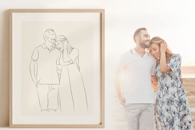 Personalisierte & minimalistische Line Art Kunstwerke - Miroar aus Frankfurt setzt neuen Design Trend Bild: Personalisierte & minimalistische Line Art Kunstwerke - Miroar aus Frankfurt setzt neuen Design Trend