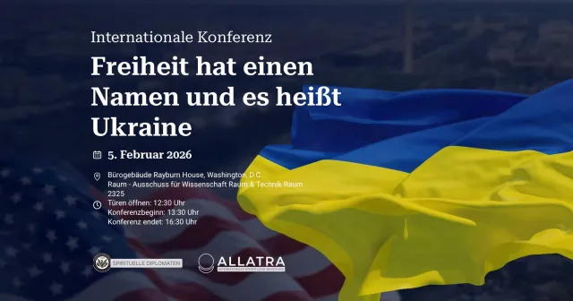 Mark Burns und ALLATRA rufen US-Kongress zur Einheit für Ukraine-Wiederaufbau auf Bild: Mark Burns und ALLATRA rufen US-Kongress zur Einheit für Ukraine-Wiederaufbau auf