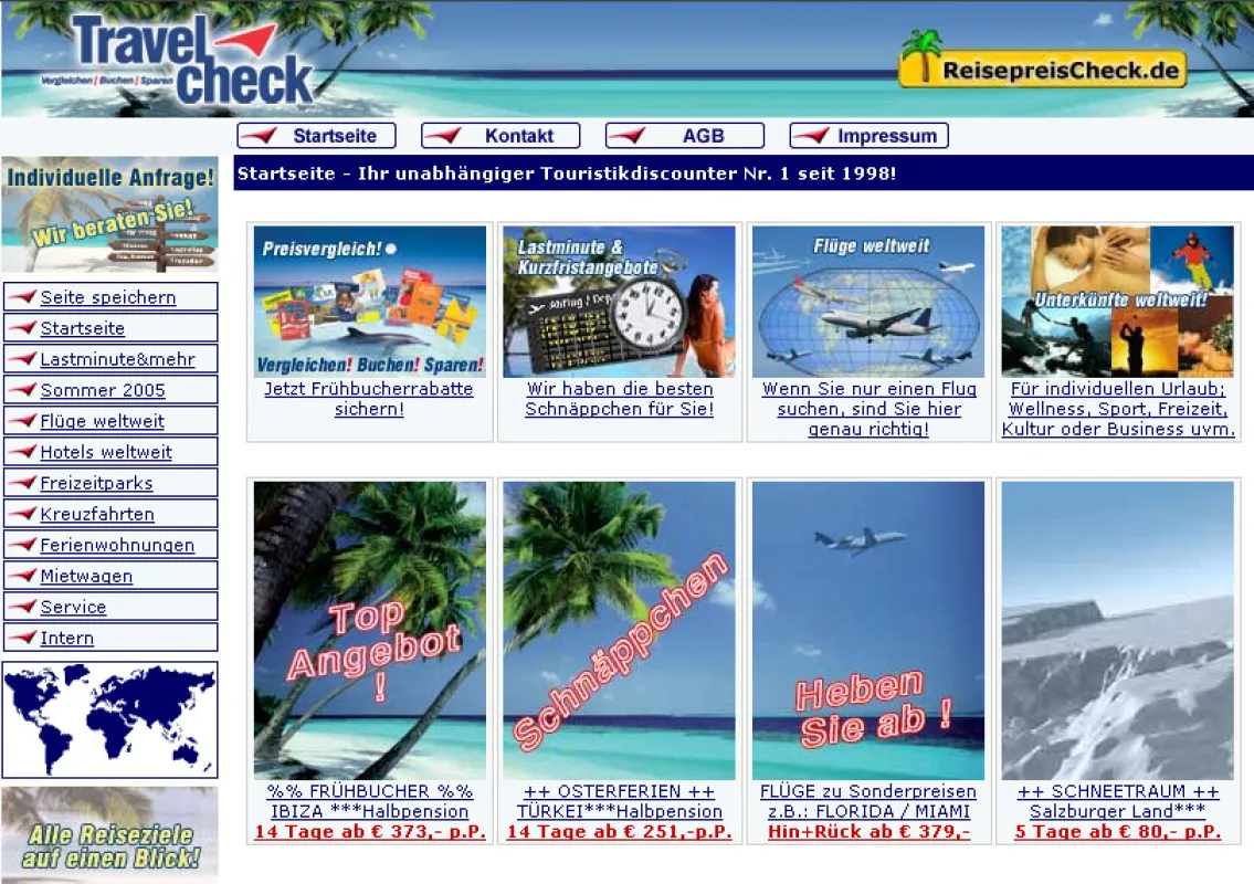 Das große Reisepreisvergleichs-Portal www.ReisepreisCheck.de
