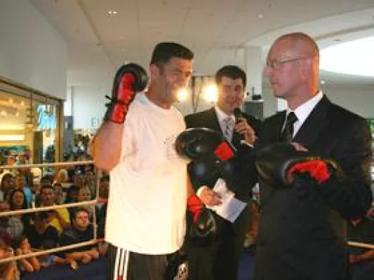 Bild: Mattomedia mittendrin - Schlagabtausch zwischen Politik und Sport