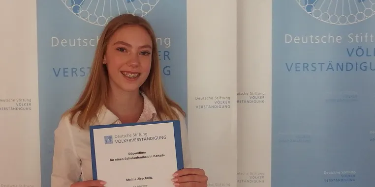 Schüleraustausch Kanada: Stipendium für junge Weltentdecker 2019 geht an Schülerin aus Stormarn Bild: Schüleraustausch Kanada: Stipendium für junge Weltentdecker 2019 geht an Schülerin aus Stormarn