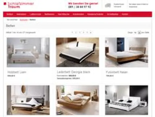 Der Online Shop für Betten, Schlafzimmertraum.de, öffnet seine Tore Bild: Der Online Shop für Betten, Schlafzimmertraum.de, öffnet seine Tore