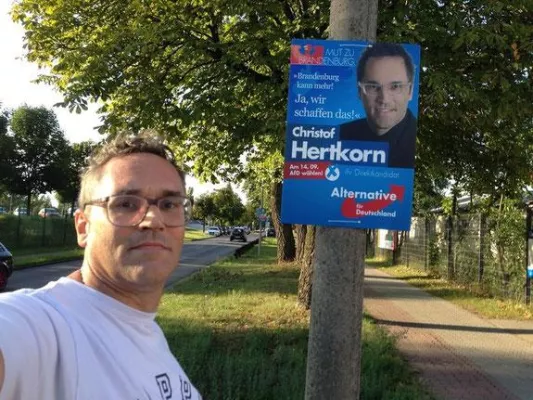 Christof Hertkorn (AfD) im Interview Bild: Christof Hertkorn (AfD) im Interview