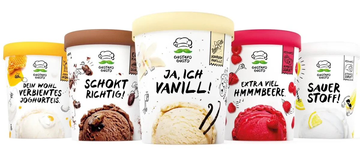 Das neue Tiefkühleis von Gustavo Gusto