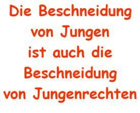 Bild: Bundestag, männliche Beschneidung und viele offene Fragen
