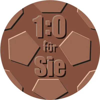 Bild: WM-Fieber optimal genutzt: Mit SchokoLogo gehen Unternehmen in Führung