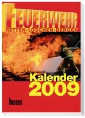 Bild: Komplette Planung für Feuerwehrleute - Feuerwehr-Taschenkalender 2009 in Ausstattung und Inhalt verbessert