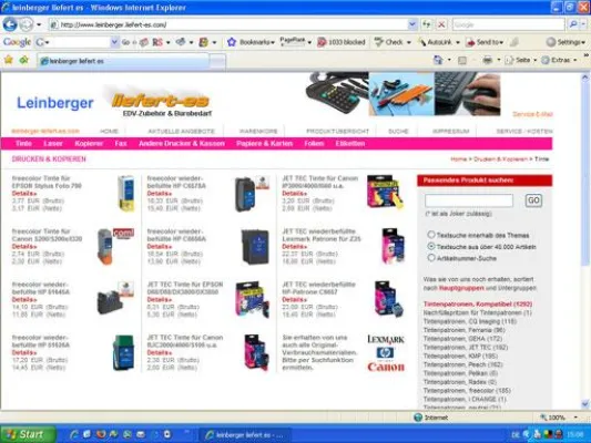 Bild: Leinberger eröffnet Online-Shop für Büroartikel