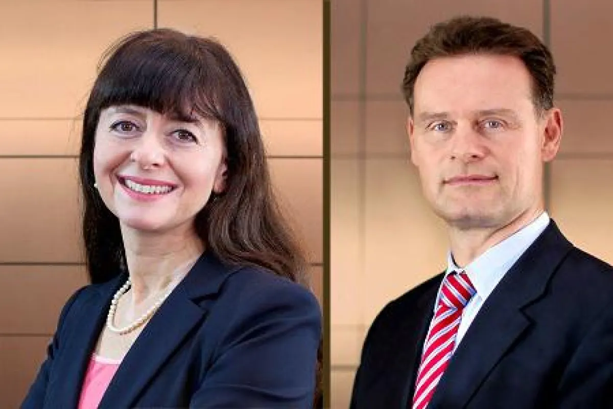 Alla Besner (links) und Roman Pieszczek (rechts) verstärken die Führungsmannschaft der EB GROUP.