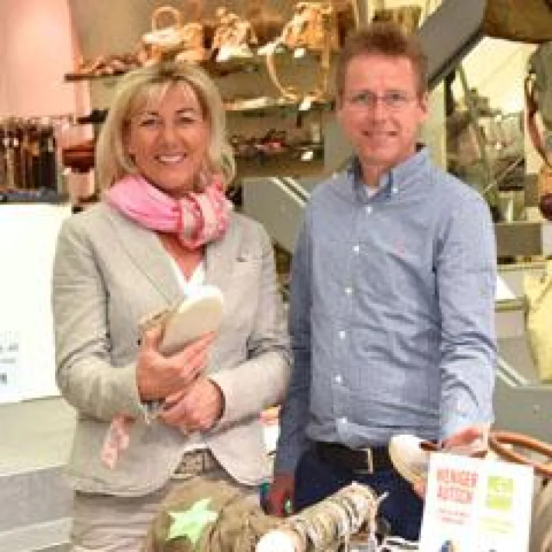 Marlies (l.) und Burkhard Rekers