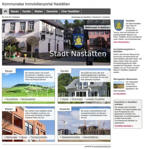 Bild: Erste Kommune in Rheinland-Pfalz betreibt mit KIP ein eigenes kommunales Immobilienportal