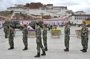 Bild: Extreme Sicherheitsmaßnahmen in Tibet am 14. März - Mönch aus Kardze festgenommen