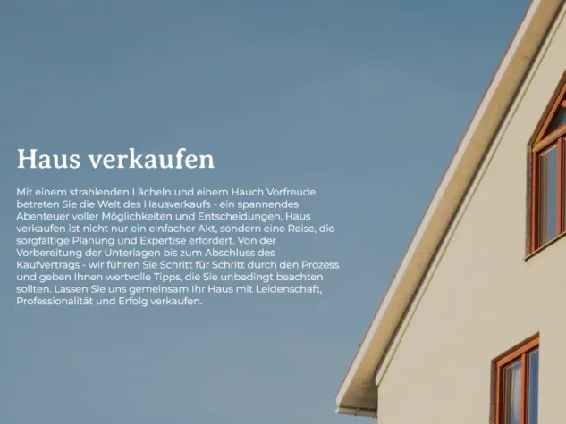 Bild: Haus verkaufen