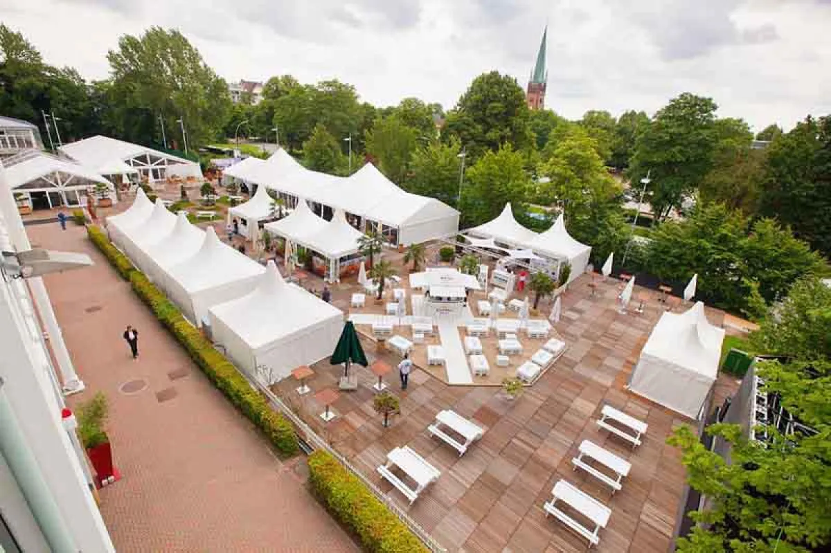 Tennisturnier am Hamburger Rothenbaum (Foto: Party Rent)