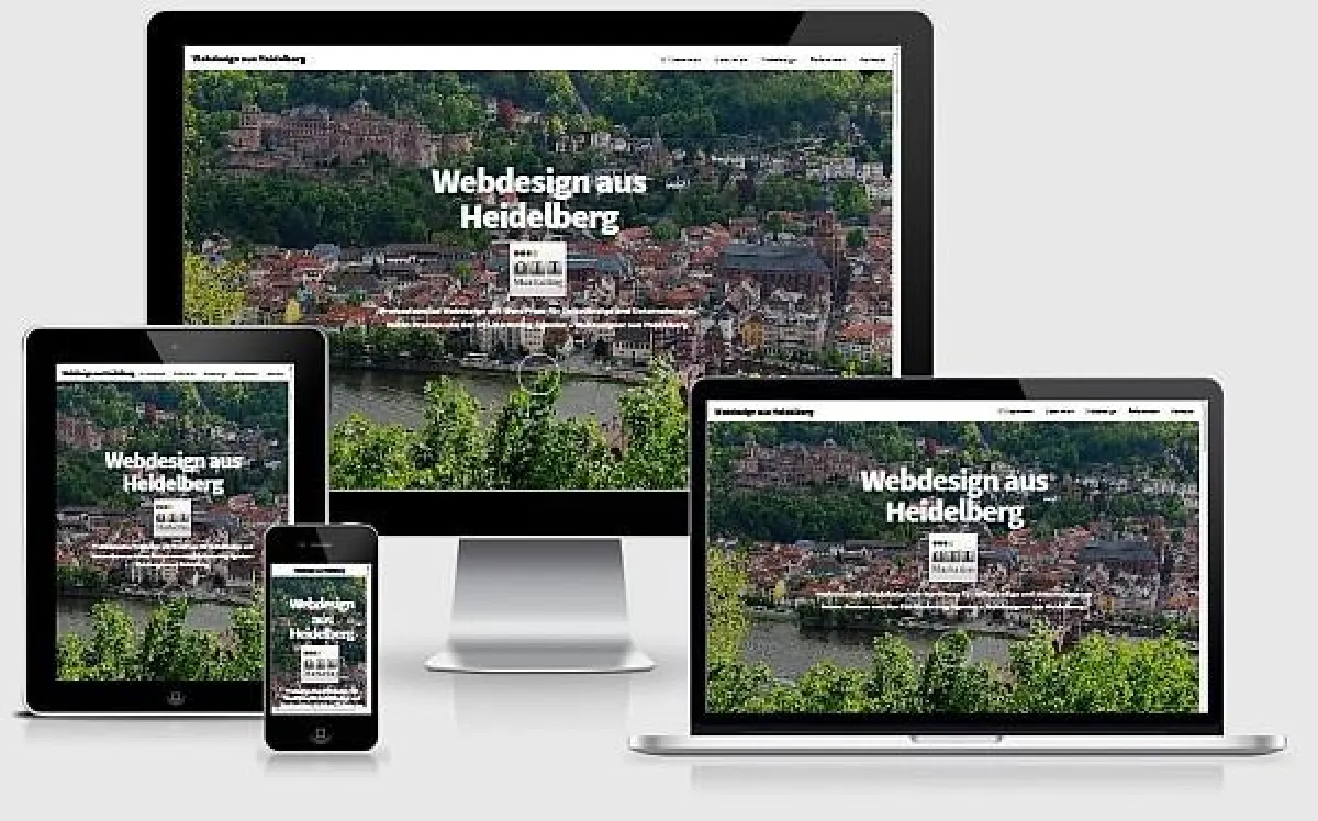 Modernes Webdesign für Unternehmer