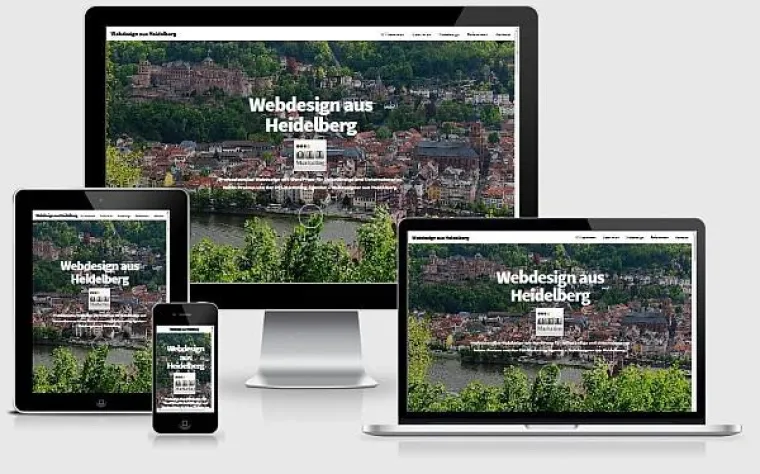 Unternehmer aus Heidelberg setzen auf modernes Webdesign Bild: Unternehmer aus Heidelberg setzen auf modernes Webdesign