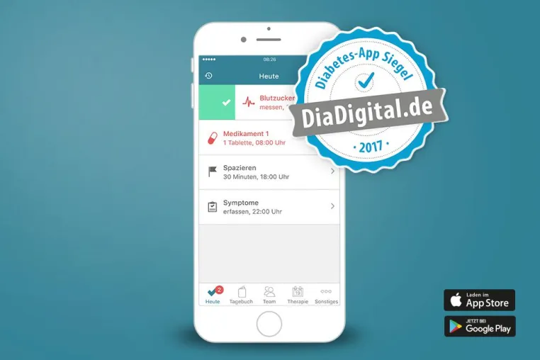 Bild: Diabetes-Jahrestagung: MyTherapy erhält als eine von drei Apps DiaDigital-Siegel