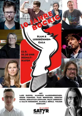Bild: Gala zum 10jährigen Jubiläum des Satyr Verlags - 13.09.2015 Heimathafen Neukölln