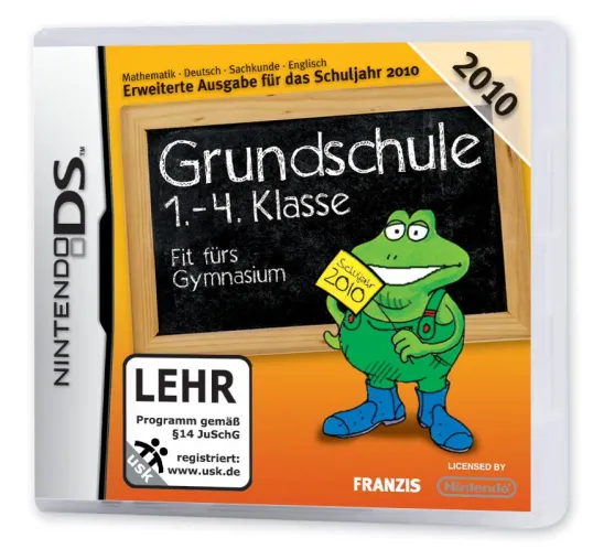 Die digitale Nachhilfe - neues FRANZIS Grundschulpaket 1.-4. Klasse für Nintendo DS™ 2010 Bild: Die digitale Nachhilfe - neues FRANZIS Grundschulpaket 1.-4. Klasse für Nintendo DS™ 2010