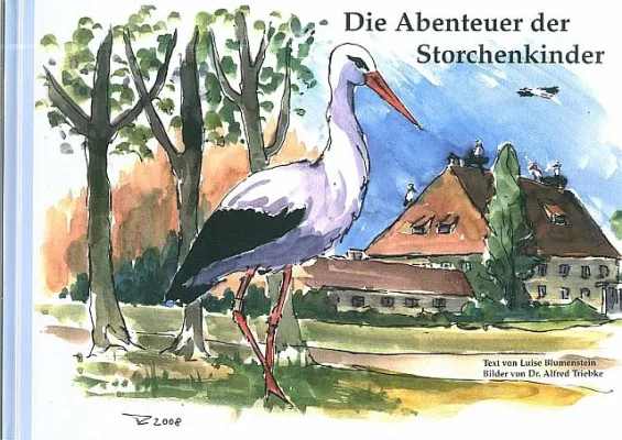 Bild: Die Abenteuer der Storchenkinder – Das erste Buch über die Störche auf dem Affenberg Salem