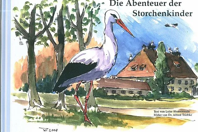 Bild: Die Abenteuer der Storchenkinder – Das erste Buch über die Störche auf dem Affenberg Salem