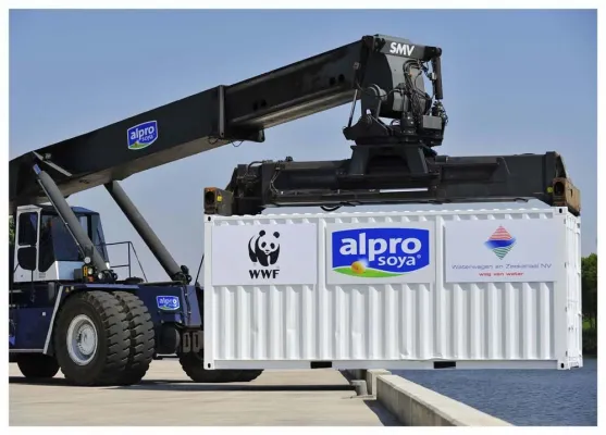 Bild: Alpro erster europäischer Nahrungsmittelhersteller, der das WWF-Programm „Climate Savers“ unterstützt
