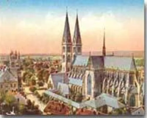 Bild: Dresdner Kreuzchor im Dom zu Halberstadt