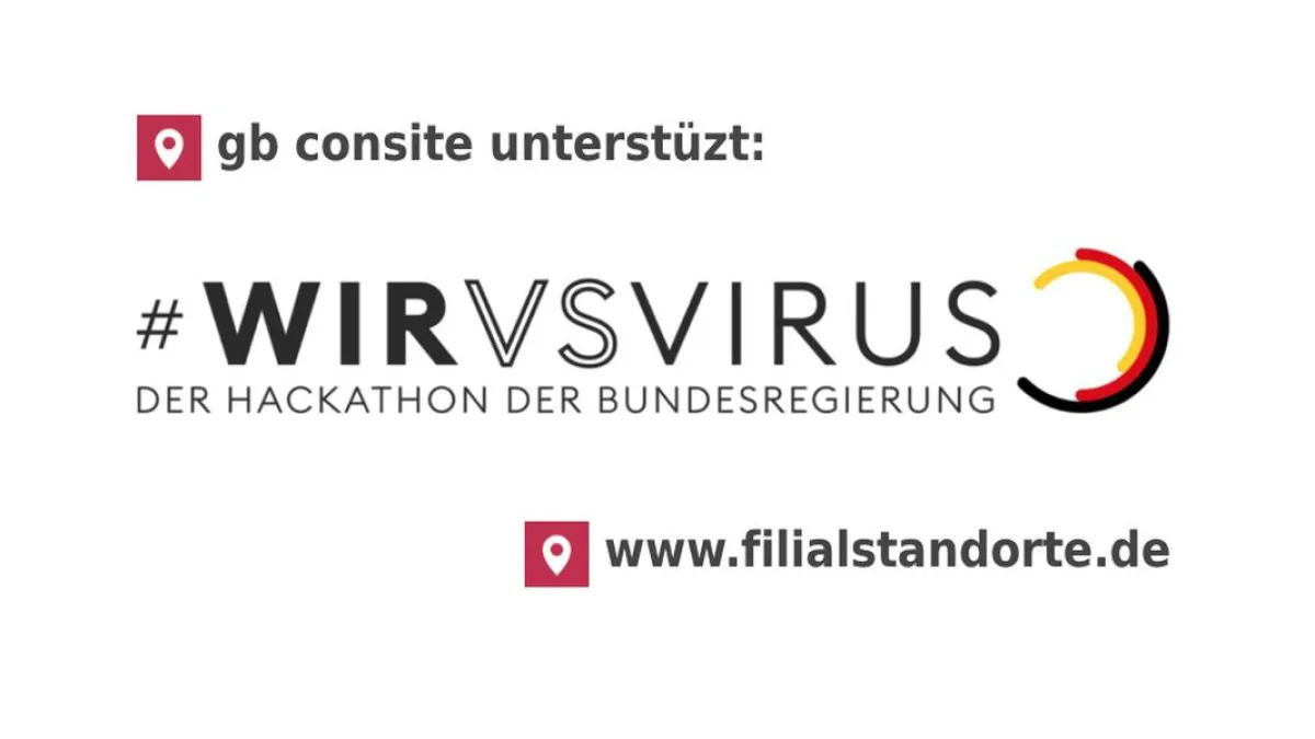gb consite GmbH stellt Projekten vom #WirvsVirusHackathon Supermarktadressen kostenlos zur Verfügung