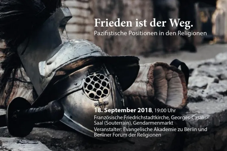 Bild: Frieden ist der Weg. Pazifistische Positionen in den Religionen