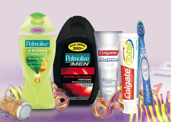 Bild: Startklar für die Nacht der Nächte und den Morgen danach: Mit dem Silvesterpaket von Colgate-Palmolive