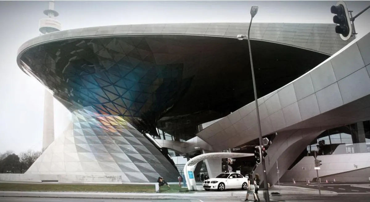 Eine Version der Solarladestation Point.One