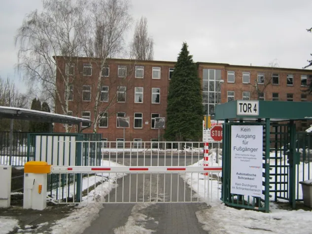 Bild: Rumatek erstellt neue Schrankenanlage für Zufahrten der Deutsche Carbone AG Frankfurt