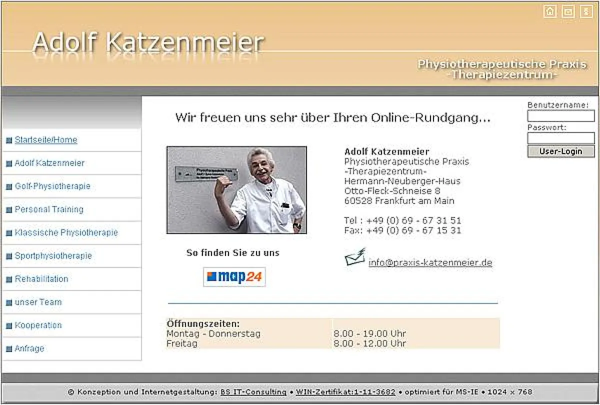 Website Praxis Katzenmeier