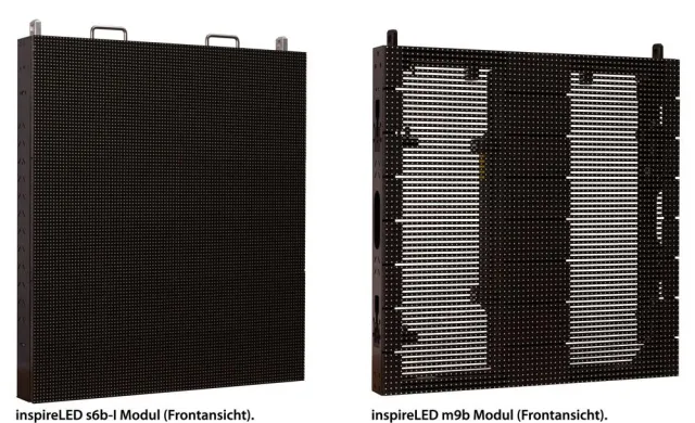 Bild: Neu bei ICT: 6 mm Indoor inspireLED und 9 mm In-/Outdoor inspireLED