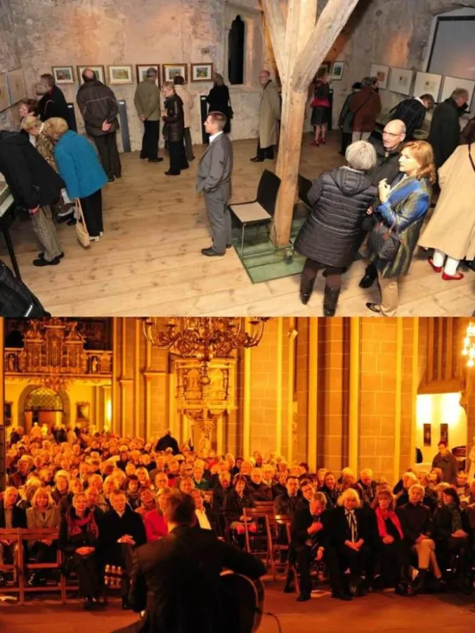 Eröffnung der Aquarell-Ausstellung Hermann Hesse Farbe ist Leben