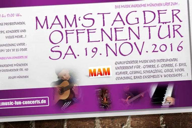 Bild: MAM’s TAG DER OFFENEN TÜR 2016
