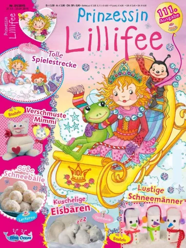 111 Ausgaben des Monatsmagazins: Jubiläum für Prinzessin Lillifee und Blue Ocean Bild: 111 Ausgaben des Monatsmagazins: Jubiläum für Prinzessin Lillifee und Blue Ocean