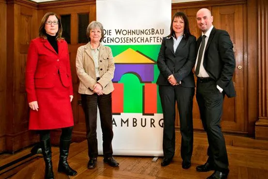 Der Arbeitskreis Hamburger Wohnungsbaugenossenschaften e.V. steigert Gesamtinvestitionen auf Rekordniveau Bild: Der Arbeitskreis Hamburger Wohnungsbaugenossenschaften e.V. steigert Gesamtinvestitionen auf Rekordniveau
