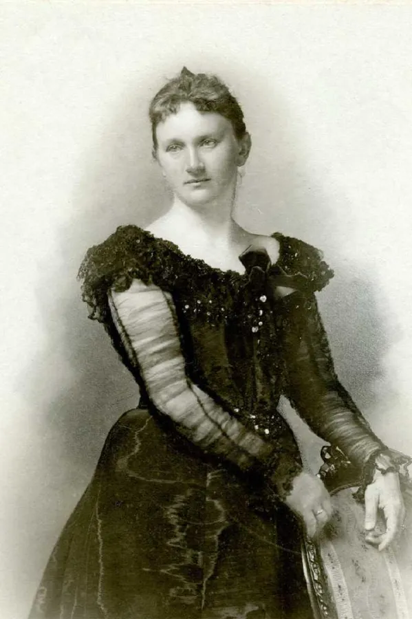 Die Kasseler Komponistin Luise Greger 1899.
