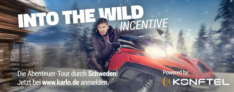 Mit Konftel und KOMSA in die schwedische Wildnis Bild: Mit Konftel und KOMSA in die schwedische Wildnis