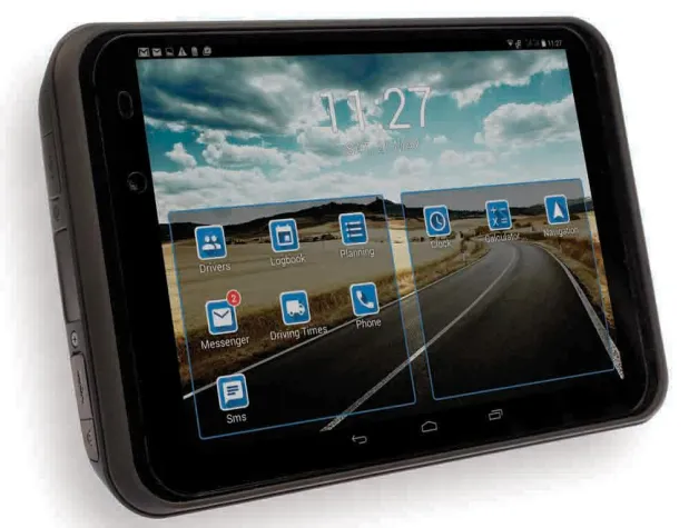 IAA Nutzfahrzeuge 2016: Trimble stellt Android-basiertes FleetXPS-Tablet für Transport und Logistik vor Bild: IAA Nutzfahrzeuge 2016: Trimble stellt Android-basiertes FleetXPS-Tablet für Transport und Logistik vor
