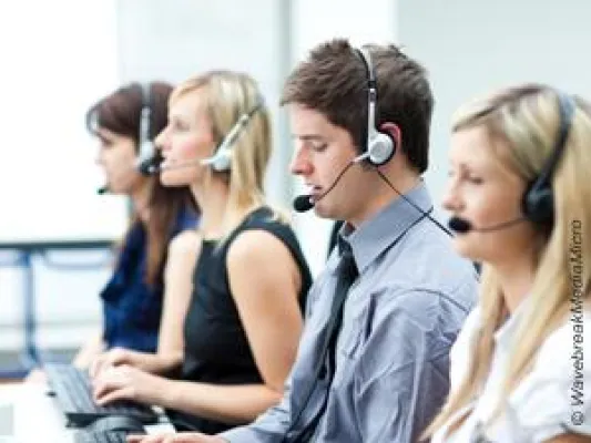 Bild: X/TIME®-CallCenter bildet branchenspezifische Anforderungen mittels moderner Technologie ab