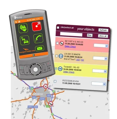 Bild: 25% Zeitersparnis für Disponenten durch LKW-Ortung von Branchen-Insidern