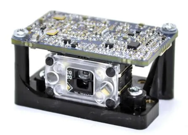 Bild: ultra-kompakte 2D Imaging Engine mit 2fachem, optischem Lesefeld.