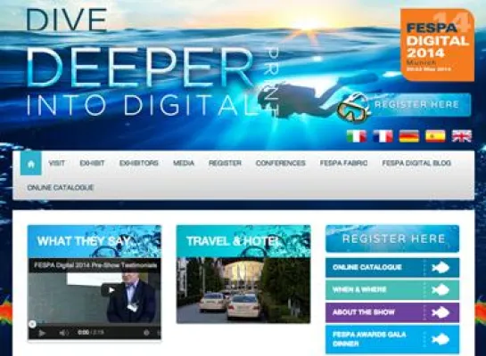 Bild: Experten der FESPA DIGITAL 2014 vertrauen Garment Printing mit Ihren Textildruckbedürfnissen