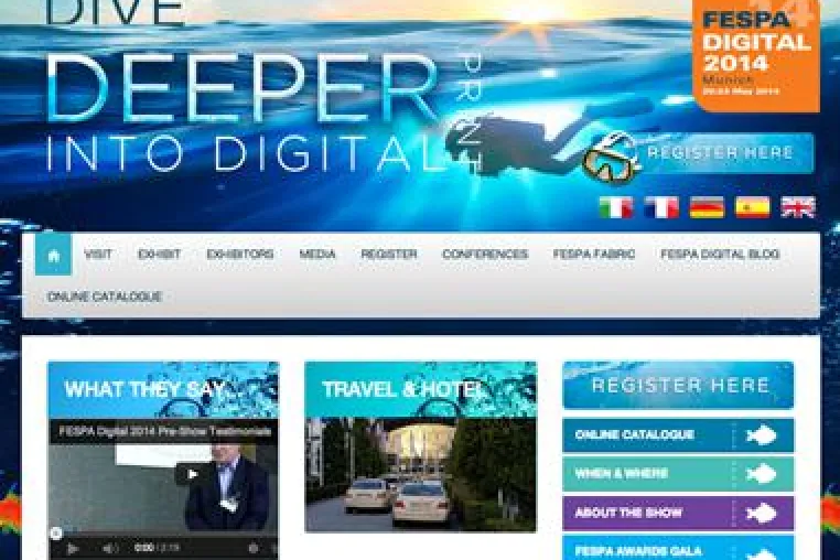 Bild: Experten der FESPA DIGITAL 2014 vertrauen Garment Printing mit Ihren Textildruckbedürfnissen