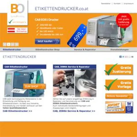 Bild: Etiketten - jede Ausführung präzise gedruckt