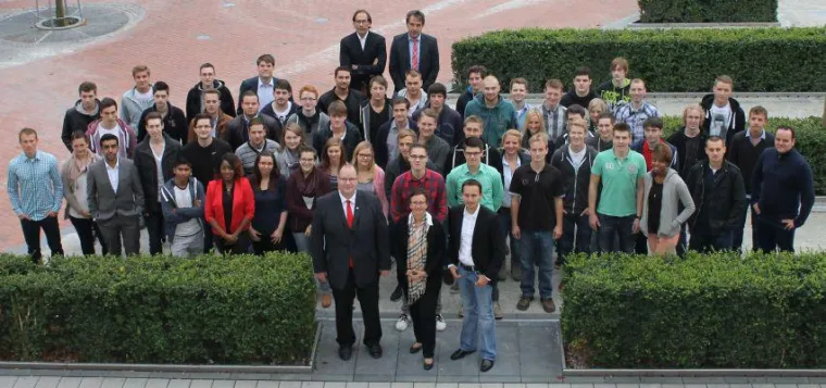 Bild: SRH Hochschule Hamm begrüßt Erstsemester