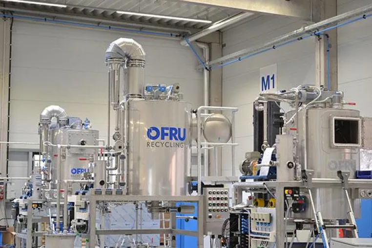 Bild: OFRU Lösemittel-Recyclinganlagen fit für Industrie 4.0
